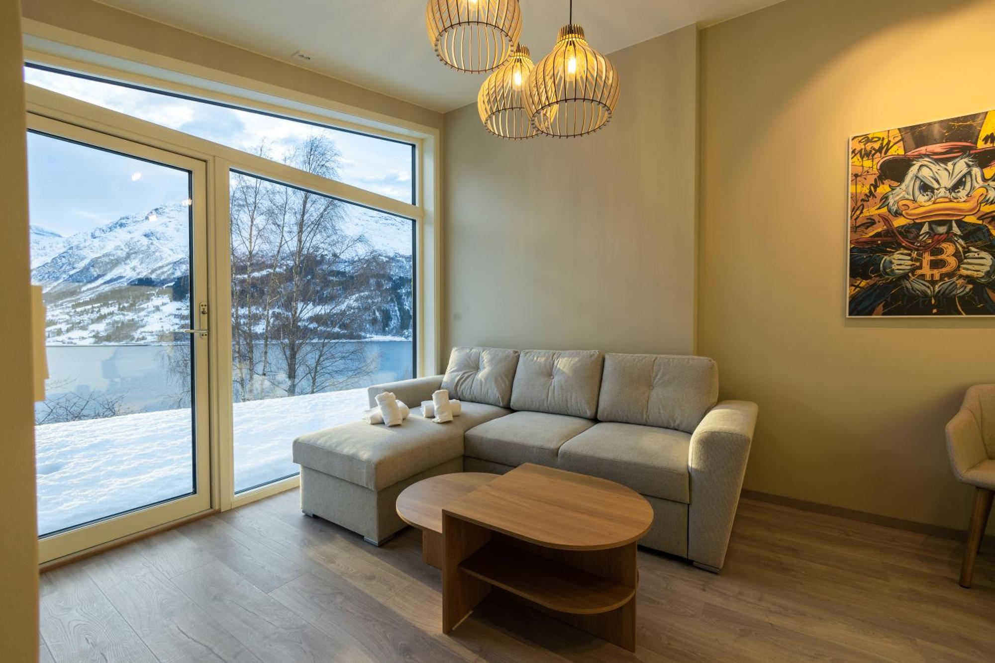 Leilighet Med Utsikt I Loen Stryn Kültér fotó
